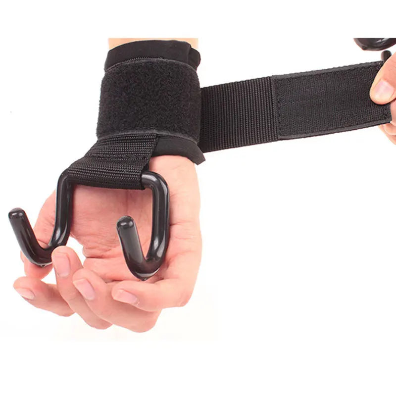 Adjustable Steel Hook Grips Straps