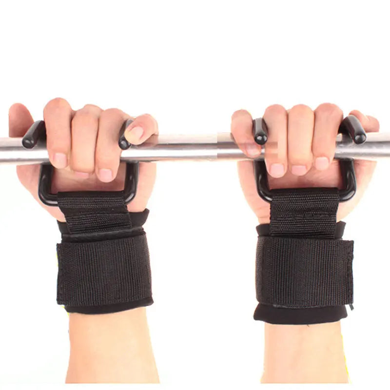 Adjustable Steel Hook Grips Straps