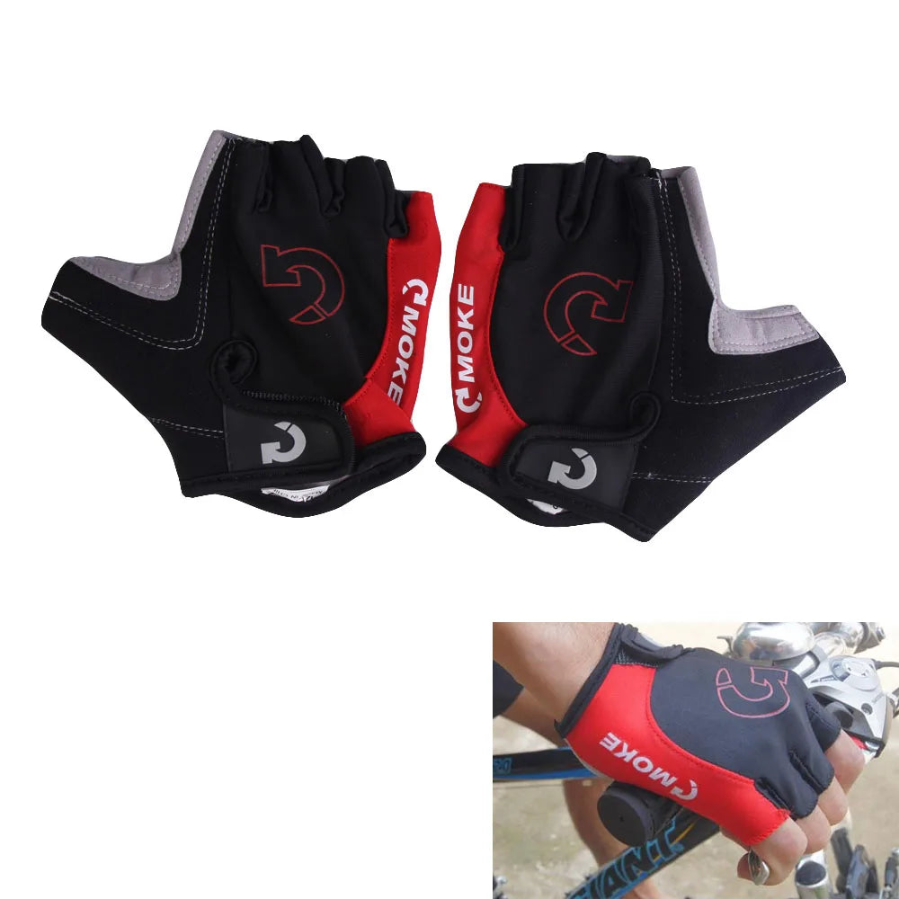 Half Finger Cycling Gloves | Anti Slip Gel Pad