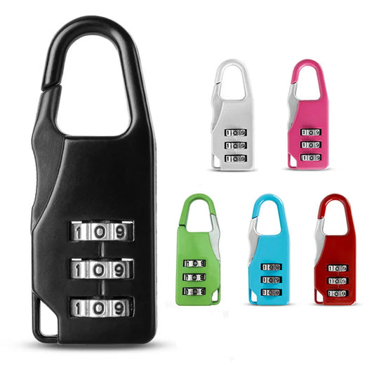 Mini Dial Digit Lock (3 pack)