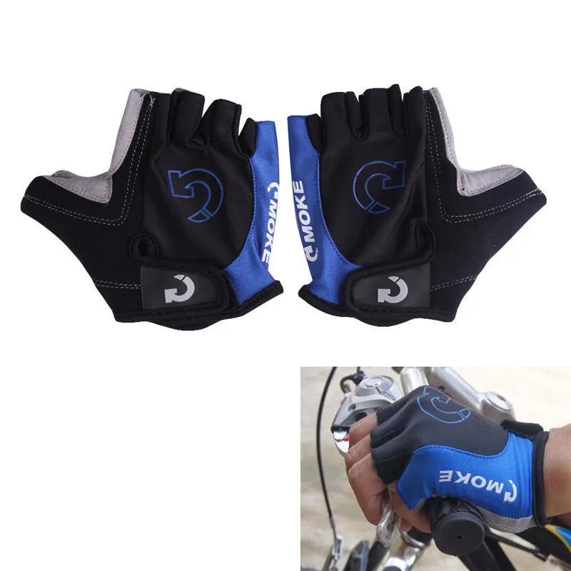 Half Finger Cycling Gloves | Anti Slip Gel Pad