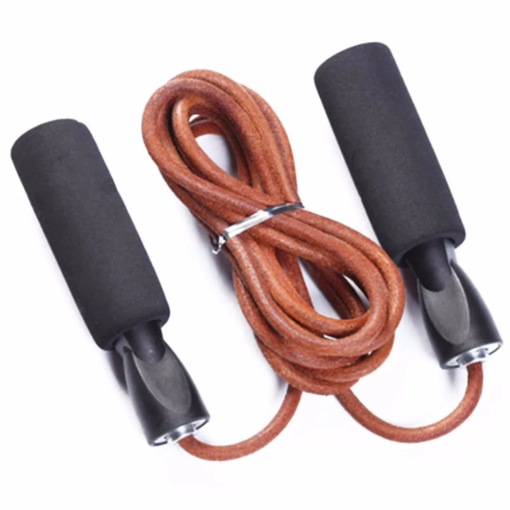 Professional Cowhide Jump Rope