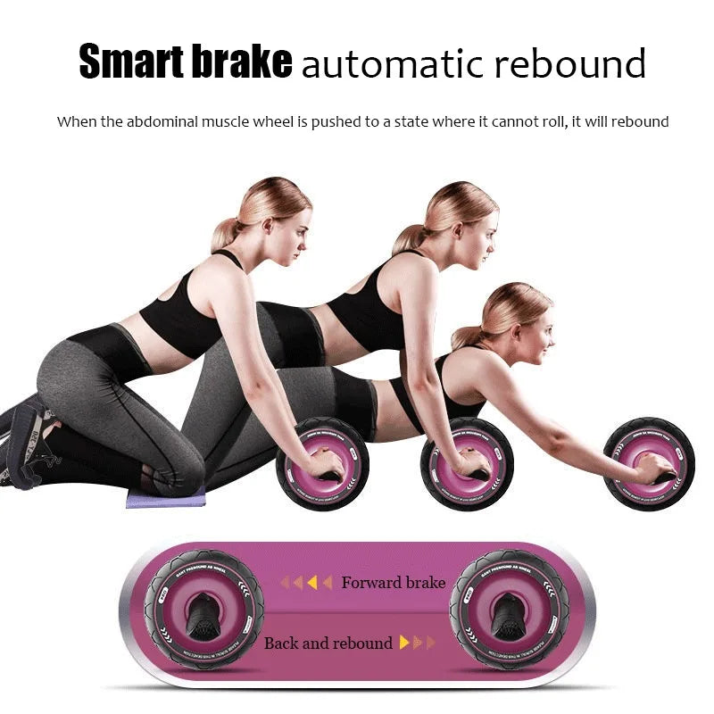 Abdominal Roller Trainer Auto Rebound