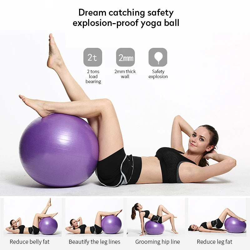 New PVC Fitness Yoga Ball